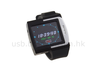 Illustration for article titled Brando MP4 Watch II Is Movie Player, Voice Recorder, Personal Shield